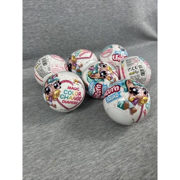 Zuru 5 Surprise Unicorn Squad Color Change Mystery 7 Capsules NEW - Picture 4 of 6